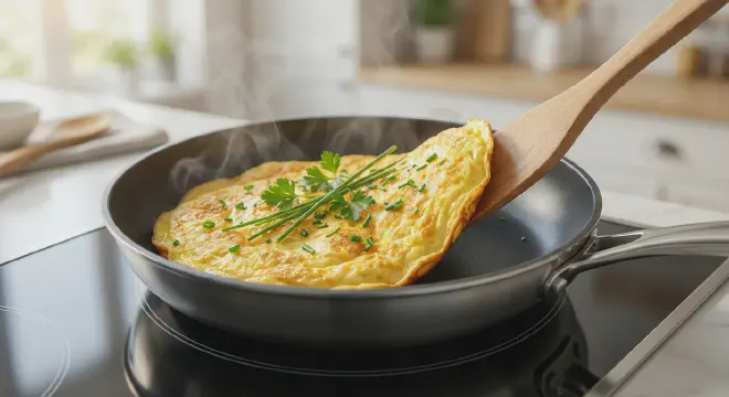 Meilleure poêle antiadhésive pour une omelette parfaite